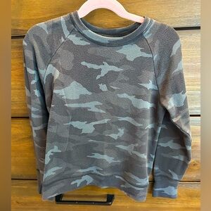 Athleta Girl Camo Print Sweatshirt